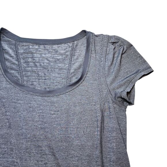 Lululemon Back On Track Short Sleeve Tech - Coal - Picture 3 of 9